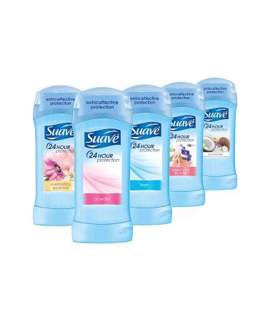 Suave 48-Hour Wild Cherry Blossom Antiperspirant & Deodorant Stick for Women 2.6 oz 2 Count | International Shipping Available - Buy Online on SooperMarket.com