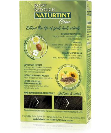 Naturtint Ammonia-Free Root Retoucher Dark Blonde 100% Coverage 45ml Dark brown  - Buy Online on SooperMarket.com