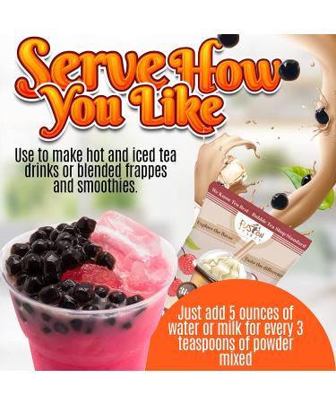 DIY Bubble Tea Kit - 6 Flavors, 36 Drinks, Taro, Lychee, Coconut, Mango, Milk Tea, Thai Tea, Straws - Authentic Boba Tea Kit - Buy Online on SooperMarket.com