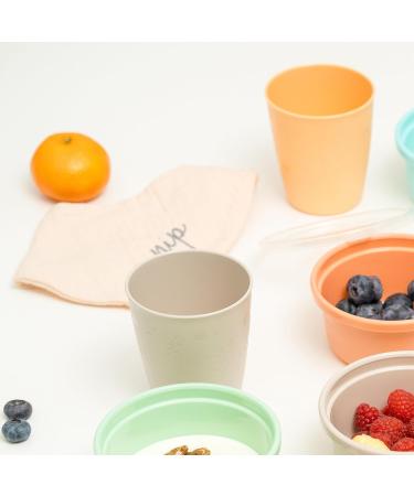 Nip Children's Drinking Cup Set for Toddlers & Babies - BPA-Free Cute Motif Made in Germany 4 Pastel Colors from 12 Months - Buy Online on SooperMarket.com