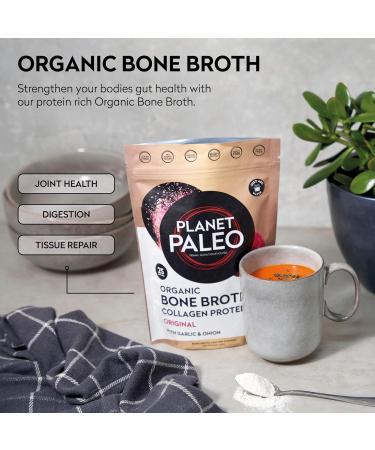 Organic Bone Broth Collagen Protein - Original (450g) | Premium Quality Supplements - Buy Online on SooperMarket.com