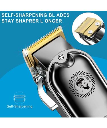 Hatteker Cordless Hair Clipper & Trimmer Kit - T-Blade, Beard & Nose Trimmer - Professional Grooming, IPX7 Waterproof - Buy Online on SooperMarket.com