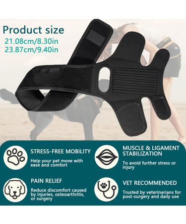 Dog Knee Brace for Torn Knee Brace for Dogs Dog Knee Braces for Back Leg ACL Hind Leg Adjustable Dog Acl Knee Brace Support for Large and Small Dogs with ACL CCL Cruciate Ligament Injuries - Buy Online on SooperMarket.com