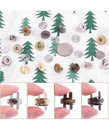 Tanstic 60 Sets 18mm 4 Color Magnetic Button Clasps Snaps for Sewing, Crafts, Purses, Bags, Clothes - Buy Online on SooperMarket.com