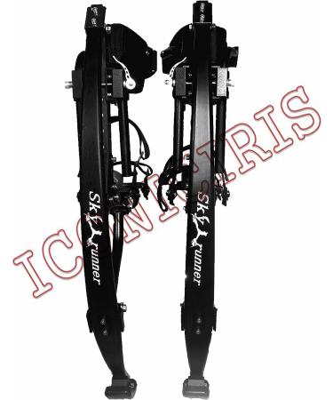 Skyrunner 2018 Jumping Stilts Kangaroo Shoes Black for Men and Women | Fitness Exercise Pogo Stilts | 75-80KG/165-176LBS Weight Capacity - Buy Online on SooperMarket.com