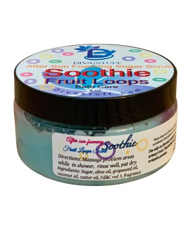 Fruit Loops Scent After Sun Foaming Sugar Scrub By Diva Stuff