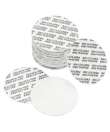 PATIKIL 45mm/1.77" Foam Lid Liner 100 Pack PS Foam Resistant Tamper Pressure Sensitive Seal for Bottle Cap Liners Seals