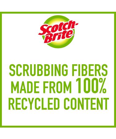 Scotch-Brite Non-Scratch Plastic Scrubbing Pads - Gentle on Dishes, Tough on Grime | Pack of 3 - Buy Online on SooperMarket.com
