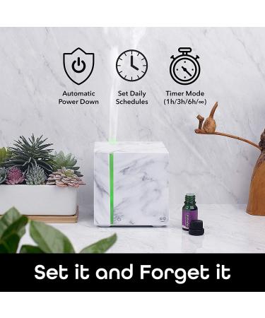 Smart WiFi Essential Oil Diffuser & Humidifier - 200ml Ultrasonic, Alexa & Google Home Compatible - Voice Control, LED Lights, Timer - Easy App Setup - Buy Online on SooperMarket.com