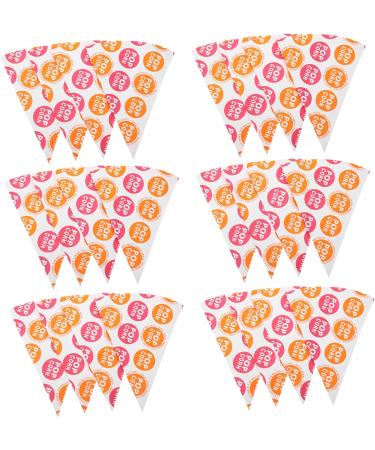 Beavorty 150 Pcs Popcorn Bag Clear Gift Bags Popcorn Cone Bags Goodie Bag Treats for Kids Cone Shaped Treat Bags Wedding Cone Bags Party Child Paper Disposable Biscuit Bag - Buy Online on SooperMarket.com