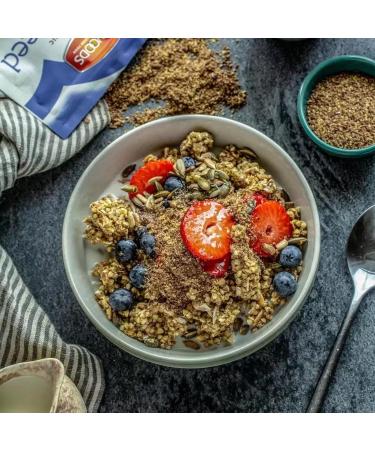 Linwoods Organic Milled Premium Flaxseed Omega3 Protein Iron Magnesium Seeds 1Kg - Buy Online on SooperMarket.com
