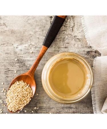 100% Natural Sesame Paste (Tahini) 600g | Vegan Gluten-Free No Preservatives or Additives - Buy Online on SooperMarket.com