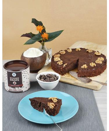 Buy No Sugar Sugar Schokodrops - Daring 60% Cocoa Bitter Chocolate (3x250g) | Sugar-Free Sweetened with Erythritol & Stevia | International Shipping Available - Buy Online on SooperMarket.com