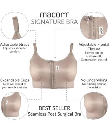 Buy Macom Women's The Signature Bra - Semi-Transparent 28 White | International Shipping Available - Buy Online on SooperMarket.com