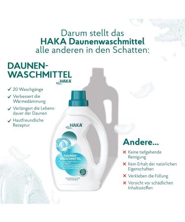 HAKA Down Detergent 1L - Clean & Revive Down Products Enhance Insulation Pilastization Effect International Shipping Available - Buy Online on SooperMarket.com
