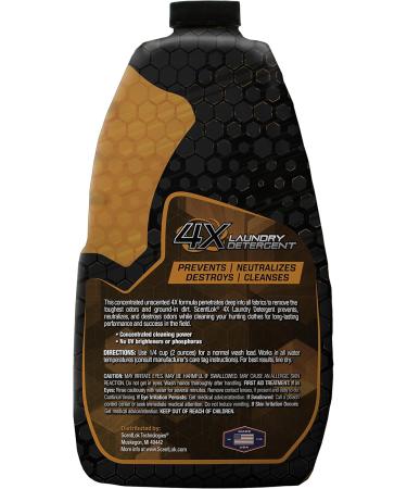 ScentLok Liquid Alloy Laundry Detergent - Fragrance & UV Brightener Free (32oz) | Eco-Friendly Powerful Stain Removal for International Shipping - Buy Online on SooperMarket.com