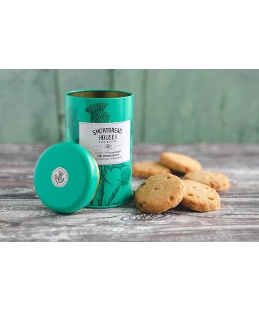 Shortbread House of Edinburgh | Handmade Scottish Shortbread with Stem Ginger | 140g Tin (Pack of 2) - Buy Online on SooperMarket.com