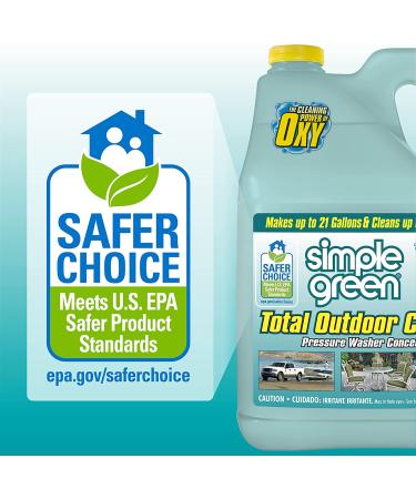 Simple Green Oxy Solve Total Outdoor Pressure Washer Cleaner 1 Gal - Powerful Cleaning Solution - Buy Online on SooperMarket.com