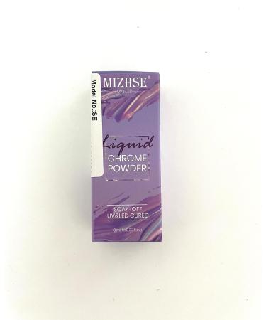 MIZHSE Chrome Magic Mirror Nail Gel 10ML - Liquid Powder for Nails, Mermaid Glitter & Iridescent Effect Metallic Chameleon Nail Polish MJY002 - Buy Online on SooperMarket.com