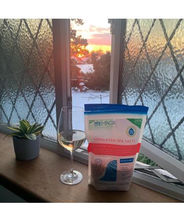 Dead Sea Spa Magik Himalayan Spa Salts 1kg - Natural Rejuvenating Salts for Relaxation and Skincare - Buy Online on SooperMarket.com