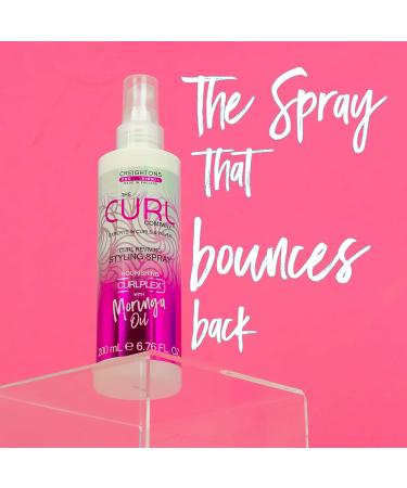 The Curl Company Curl Reviving Styling Spray - 200ml | Curplex with Moringa Oil | Define Curls & Waves - Buy Online on SooperMarket.com