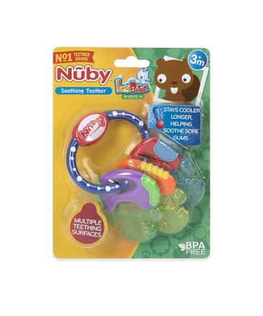 Nuby Ice Gel Teether Keys  1 Pack Multicolor - Buy Online on SooperMarket.com