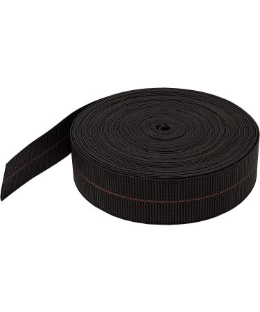 House2Home Replacement Elastic Webbing Kit to Repair Sagging Couch  Chair  Lawn and Patio Furniture  Includes Installation Instructions  2 Inch Wide x 60 Ft. Long Strapping and Metal Webbing Clips Black - Buy Online on SooperMarket.com