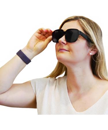 Buy Stylish Retro Mini Glasses | Prescription Sunglasses for Women | Thick Frame XL Lenses + Free Case | 2.0 Diopters - Buy Online on SooperMarket.com