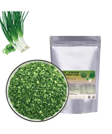 dried scallions 100g dehydrated onions Adds a mild flavor and a lot of color to soups Salads sauces coleslaw.