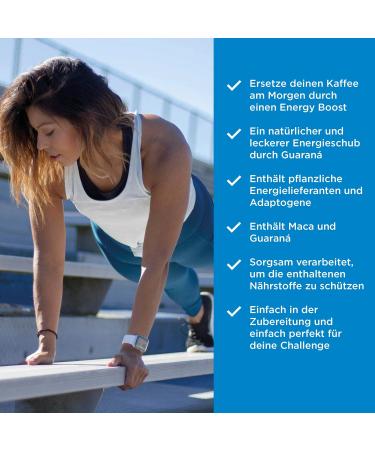 Sooper Food Energy Boost 250g Powder | Bio Vegan Superfood Addon for Sustainable Energy | Essential Vitamins & Minerals | Coffee Alternative with Maca & Cacao - Buy Online on SooperMarket.com