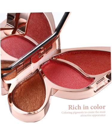 NOLITOY Shimmer Blush Eyeshadow Palette - 2 Pcs Cosmetic Set for Girls - 0.04 Ounce Each | Perfect Makeup for All Skin Types - Buy Online on SooperMarket.com