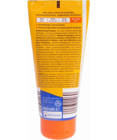 Cien Sun Kids 50 SPF Sunscreen 100 ml - Best Protection for Children | Buy Online Worldwide - Buy Online on SooperMarket.com