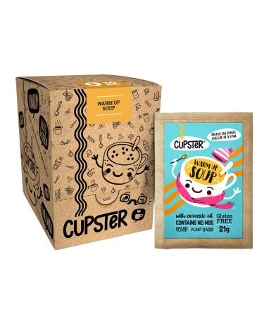 Mill & Folks Cupster Instant Warm Up Soup 10pack (10x21g) | Vegan & Gluten-Free