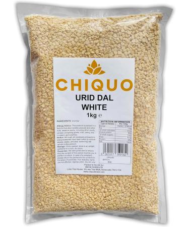 Chiquo Urid Dal White 1kg - Protein Rich Split Matpe Beans - Buy Online on SooperMarket.com