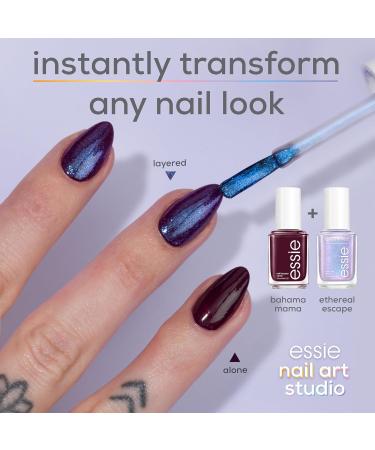 Essie Pearl Technologies Nail Polish Topcoat - Vegan Formula for Ethereal Nail Art Effects - Buy Online on SooperMarket.com