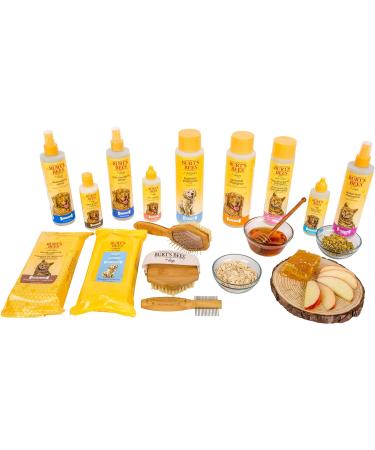 Burt's Bees for Puppies Double Sided Comb | 2-in-1 Grooming Tool for Puppies & Small Dogs | Dog Comb Removes Fleas & Flea Eggs Comfortably and Safely for All Dogs Gold 1 - Pack Double Sided Comb - Buy Online on SooperMarket.com