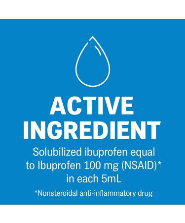 Advil Infants' Dye-Free Ibuprofen Drops 50mg - White Grape Flavor 1 fl. oz - Buy Online on SooperMarket.com