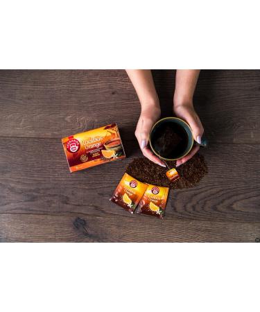 Teekanne Rooibos Refined with Orange Infusion Tea Sun Dried Rooibos from South Africa 20 Teabags - Buy Online on SooperMarket.com