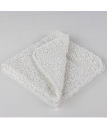 1888 Mills Durability Bleach Safe Microfiber Alternative 24-Piece Utility Washcloth Set - White - Buy Online on SooperMarket.com