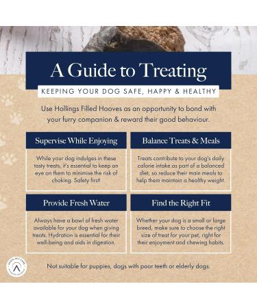 Hollings Plain Hooves Dog Treat - 25 Count Beef 4KG - Buy Online on SooperMarket.com