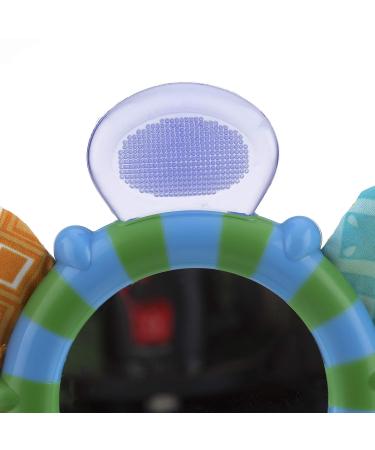 Nuby Look-at-Me Mirror Teether Toy - Colorful and Safe for Babies | CMV Variants Available - Buy Online on SooperMarket.com