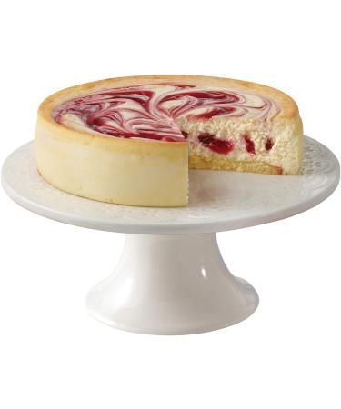 Junior's Cheesecake 8" Raspberry Swirl Cheesecake (Serves 12-14)