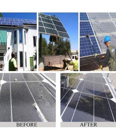 4-12M Water Fed Pole Kit Photovoltaic Panel Cleaning Equipment Carbon Alloy Material Water Fed Telescopic Brush for Window Cleaning Trucks Cleaning System & Washing Tool 55cm Brush Head 5M/17FT - Buy Online on SooperMarket.com