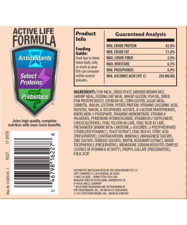 Tetra Goldfish Flakes - 3.53 oz Pack - Balanced Diet Fish Food - Buy Online on SooperMarket.com