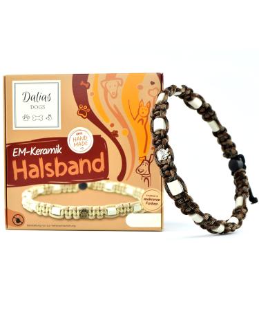 EM ceramic collar for dogs & cats - made to measure EM band original US paracord (41-50 cm camouflage) 41-50 cm camouflage