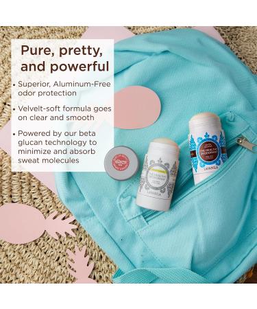 Lavanila Aluminum Free Natural Deodorant for Girls - Vanilla Coconut + Sport Luxe | Healthy Vegan Solid Stick (2oz - Buy Online on SooperMarket.com