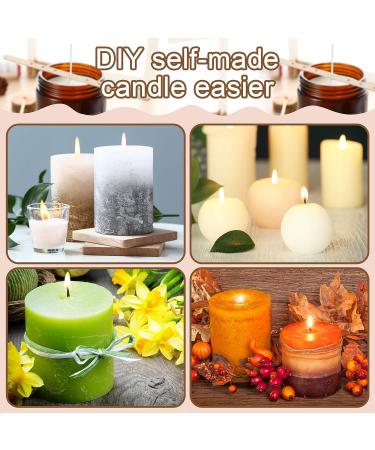 Anjmd 100 PCS Wooden Candle Wick Holders - 7 Wick Bars for Multiwick Candles DIY - Buy Online on SooperMarket.com