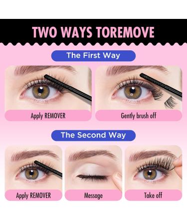 BEPHOLAN Eyelash Extension Remover - DIY Lash Glue Remover for Cluster Lashes | Fast & Effective Solution - Buy Online on SooperMarket.com