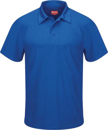 Red Kap Men's Big & Tall Active Performance Polo Shirt - 4XL, Royal Blue - Buy Online on SooperMarket.com