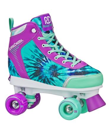 Roller Derby Quad Star Adjustable Girl's Roller Skates for Beginners Medium (3-6)
